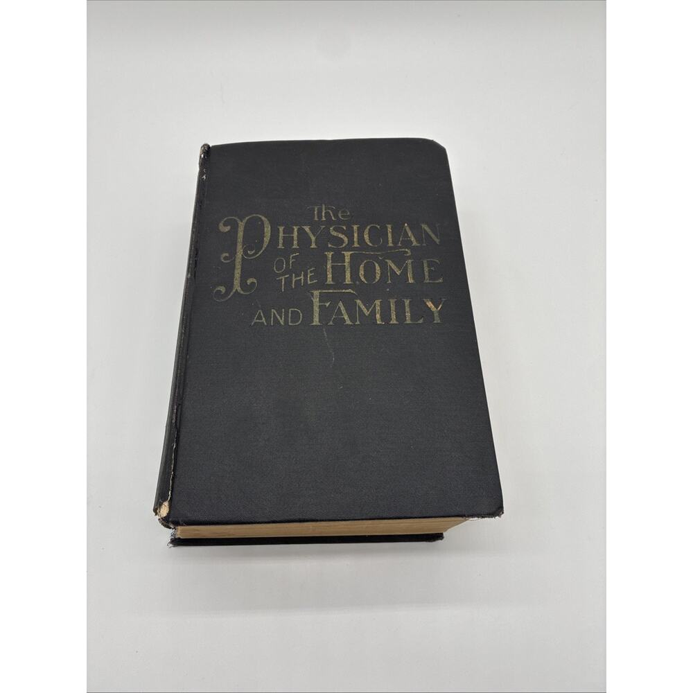 The Physician of The Home and Family 1914 Ed FJ Stewart Damaged Antique RARE